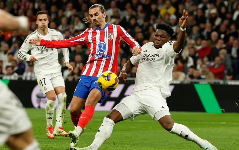 马德里德比再战，皇马胜过马竞取得关键三分